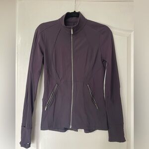 Size 6 Lululemon Define Jacket in the color Purple